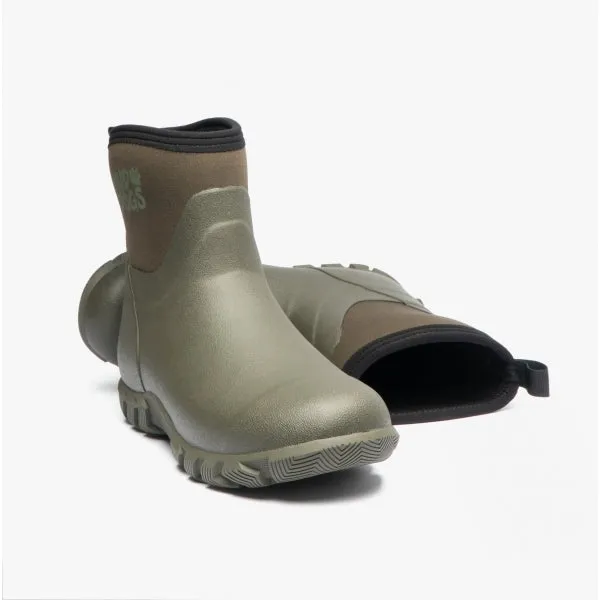 Mud Dogs RUTLAND SHORT Unisex Neoprene Wellies Olive sold by Shuperb product image thumbnail 5