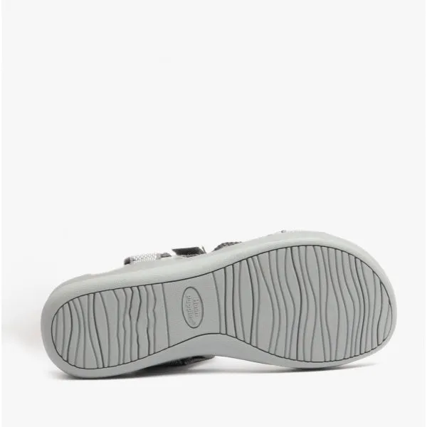 Hush Puppies SARA Womens Sports Sandals Grey sold by Shuperb product image thumbnail 3