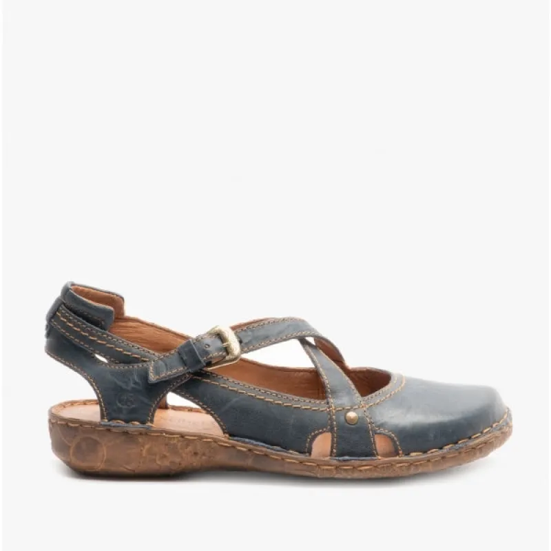 Josef Seibel ROSALIE 13 Womens Leather Casual Shoes Ocean sold by Shuperb