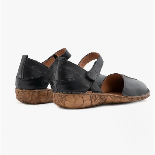 Josef Seibel ROSALIE 42 Womens Leather Sandals Black sold by Shuperb product image thumbnail 5