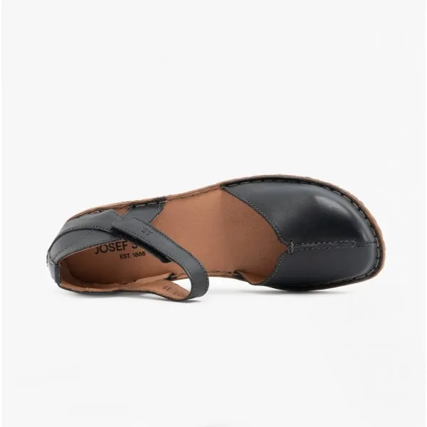 Josef Seibel ROSALIE 42 Womens Leather Sandals Black sold by Shuperb product image thumbnail 4