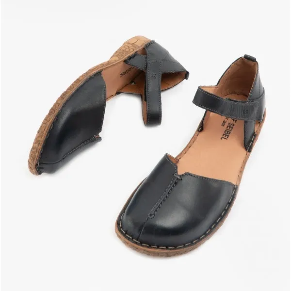 Josef Seibel ROSALIE 42 Womens Leather Sandals Black sold by Shuperb product image thumbnail 2