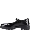 AURORA PATENT JNR Girls Shoes Black sold by Shuperb