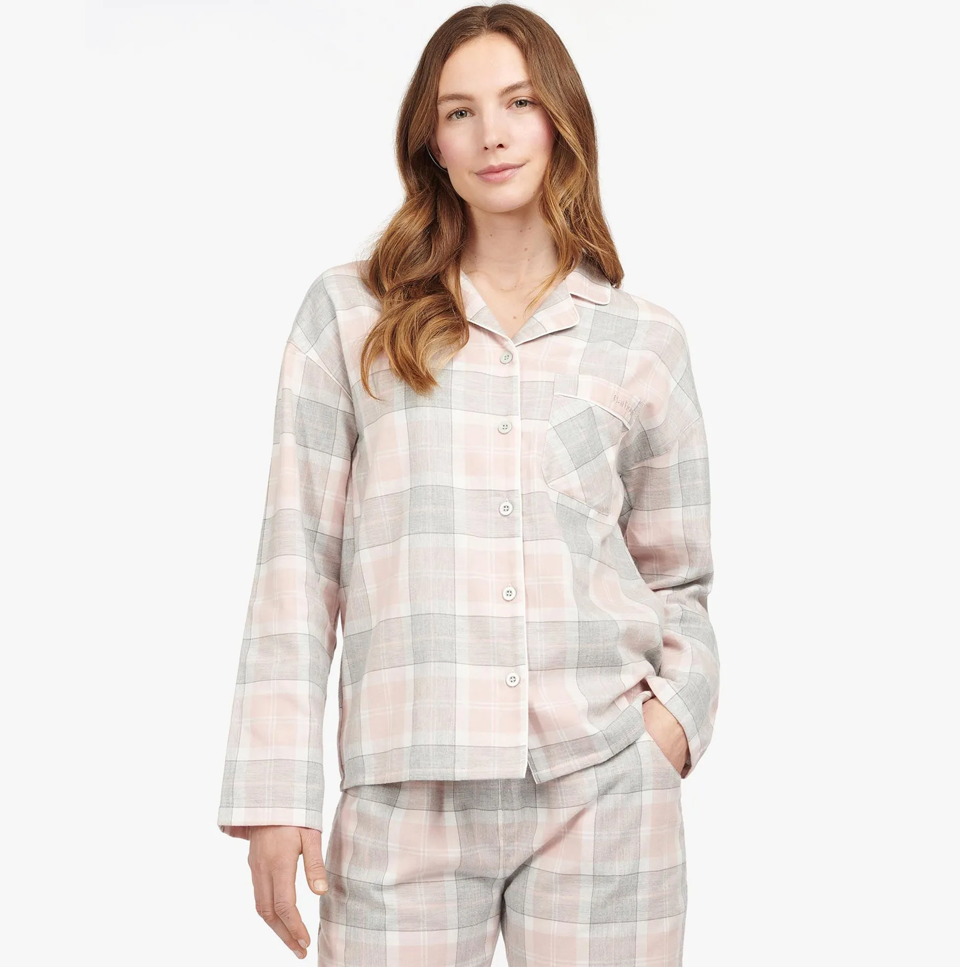 ELLERY Womens Pyjama Set Pink Tartan sold by Shuperb product image thumbnail 2