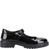 AURORA PATENT JNR Girls Shoes Black sold by Shuperb