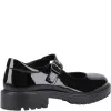 AURORA PATENT JNR Girls Shoes Black sold by Shuperb