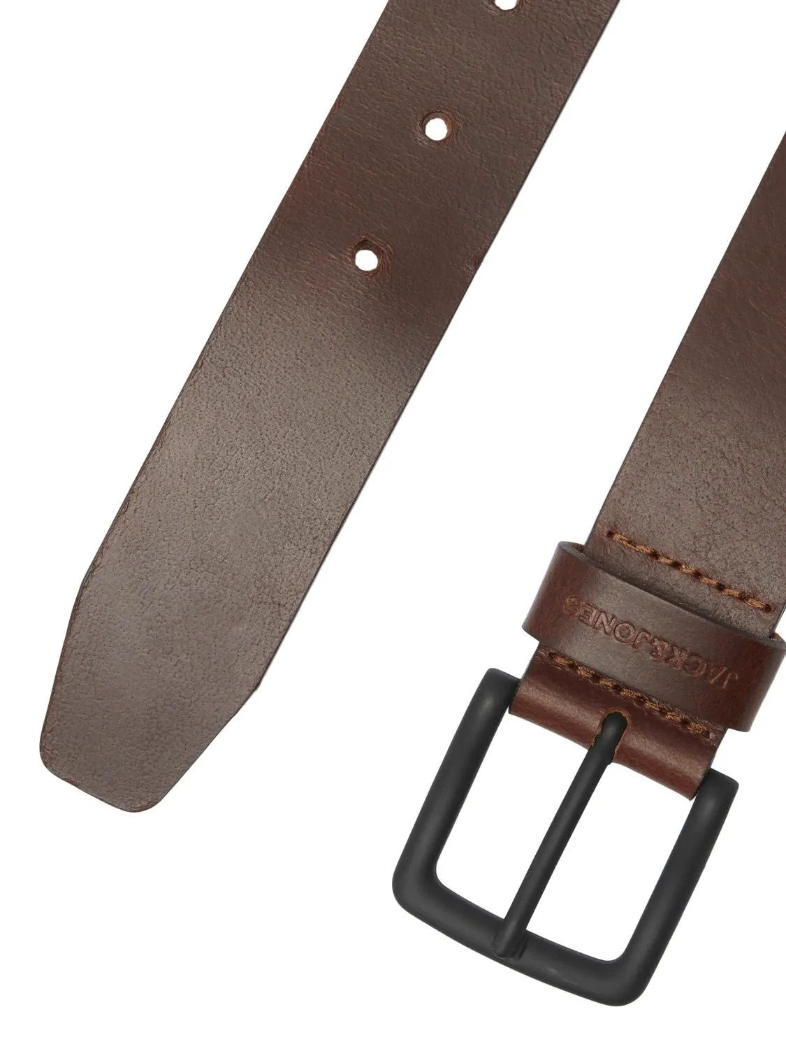 Jack & Jones ROMA Mens Belt Brown Stone sold by Shuperb product image thumbnail 3