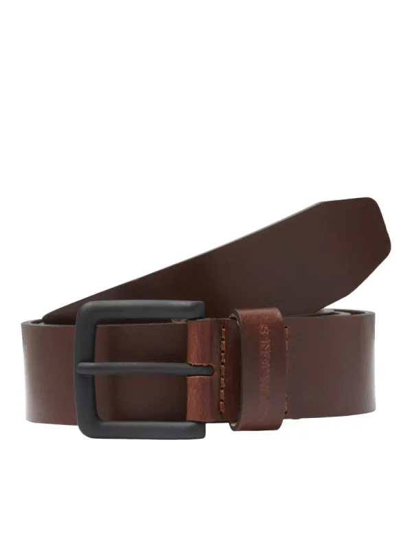 Jack & Jones ROMA Mens Belt Brown Stone sold by Shuperb