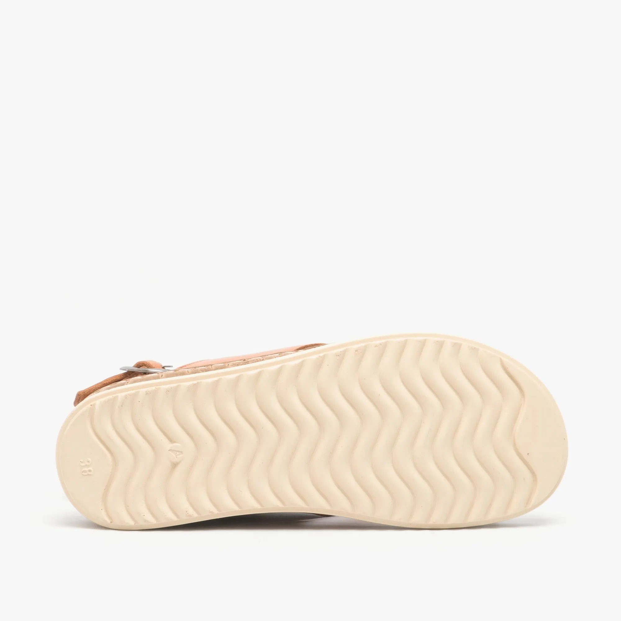 Hush Puppies ELENA Womens Leather Sandals Tan sold by Shuperb product image thumbnail 4