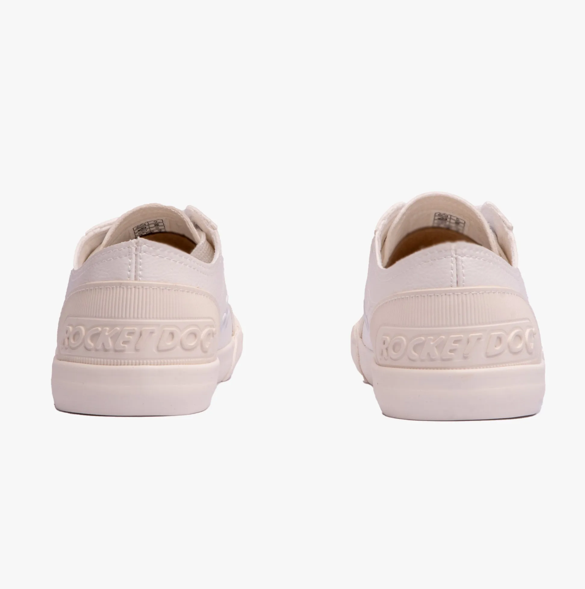 Rocket Dog JAZZIN SPORTY PU Womens Trainers White sold by Shuperb product image thumbnail 2