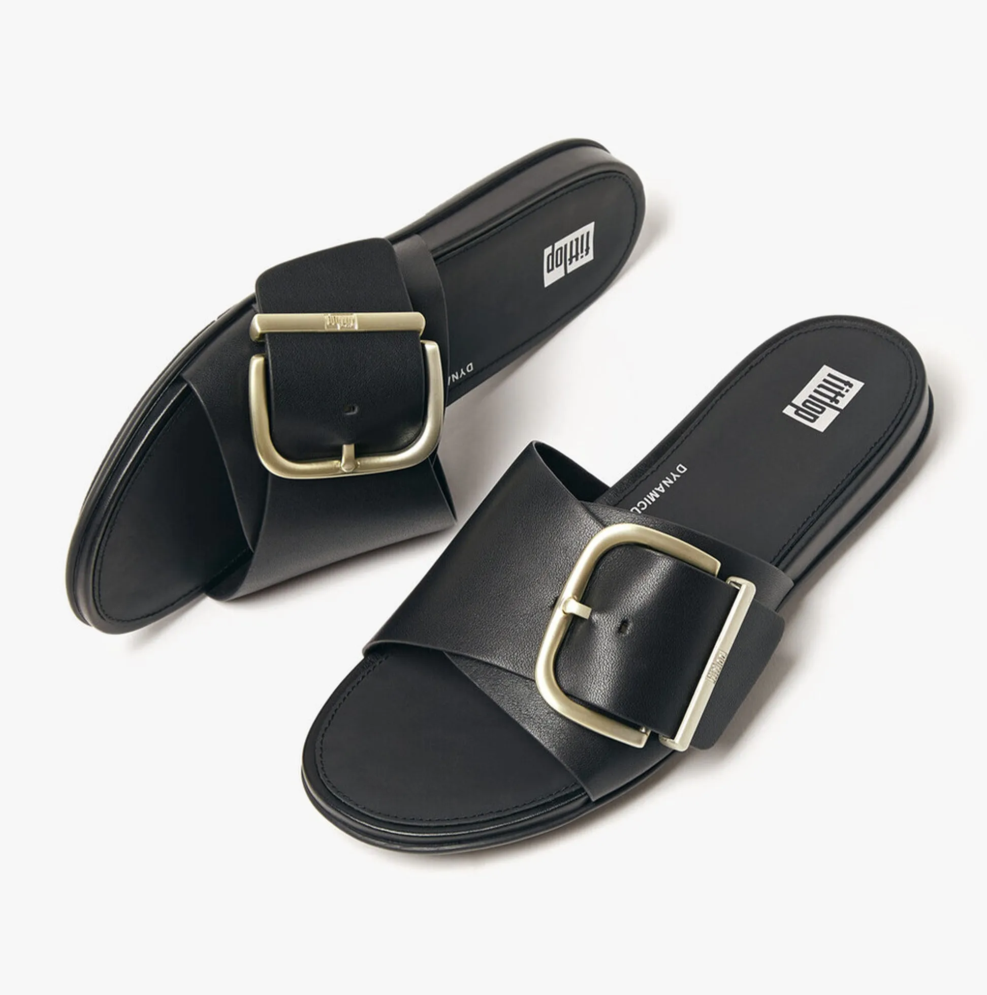 GRACIE MAXI-BUCKLE Womens Slides Black sold by Shuperb product image thumbnail 3