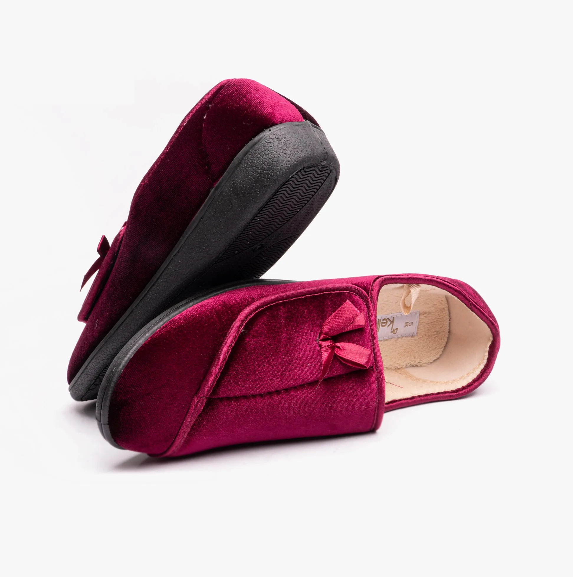 Dr Keller VIOLA Womens Full Slippers Red sold by Shuperb product image thumbnail 4