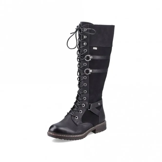 94732-00 Womens Knee High Boots Black sold by Shuperb