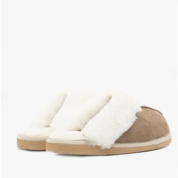 Shepherd JESSICA Womens Sheepskin Mules Stone sold by Shuperb product image thumbnail 5
