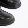 Hush Puppies RYAN Boys Leather School Shoes Black sold by Shuperb