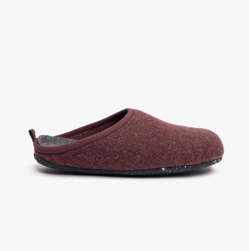 WABI Mens Slippers Burgundy sold by Shuperb
