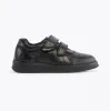 Hush Puppies RYAN Boys Leather School Shoes Black sold by Shuperb