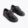 Hush Puppies RYAN Boys Leather School Shoes Black sold by Shuperb