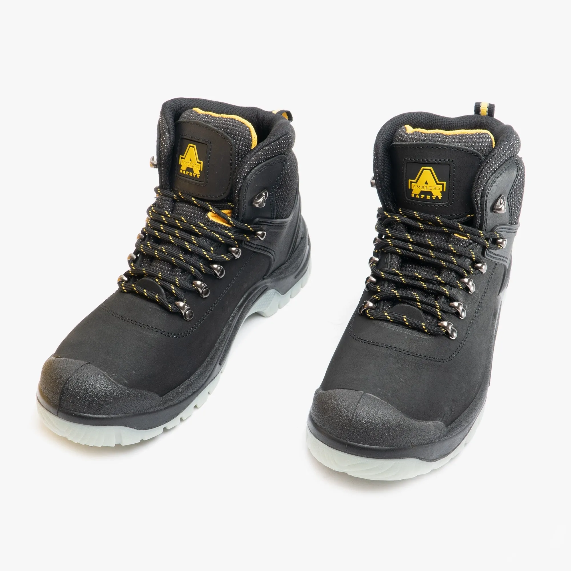Amblers Safety FS199 Unisex Leather Safety Boots Black sold by Shuperb product image thumbnail 2