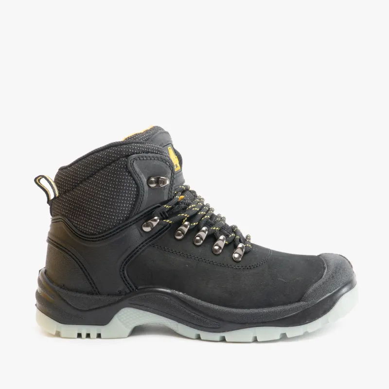 Amblers Safety FS199 Unisex Leather Safety Boots Black sold by Shuperb