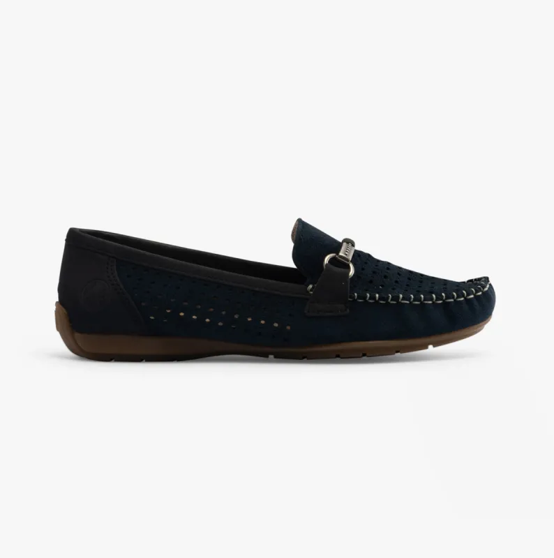 Rieker 40253-14 Womens Shoes Blue sold by Shuperb