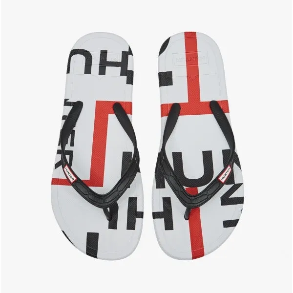 Hunter EXPLODED LOGO FLIP FLOP Womens Sandals Black sold by Shuperb product image thumbnail 2