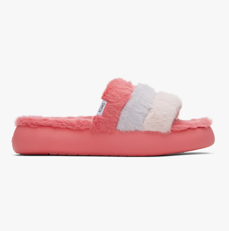TOMS ALPARGATA MALLOW SLIDE Womens Sandals Pink sold by Shuperb