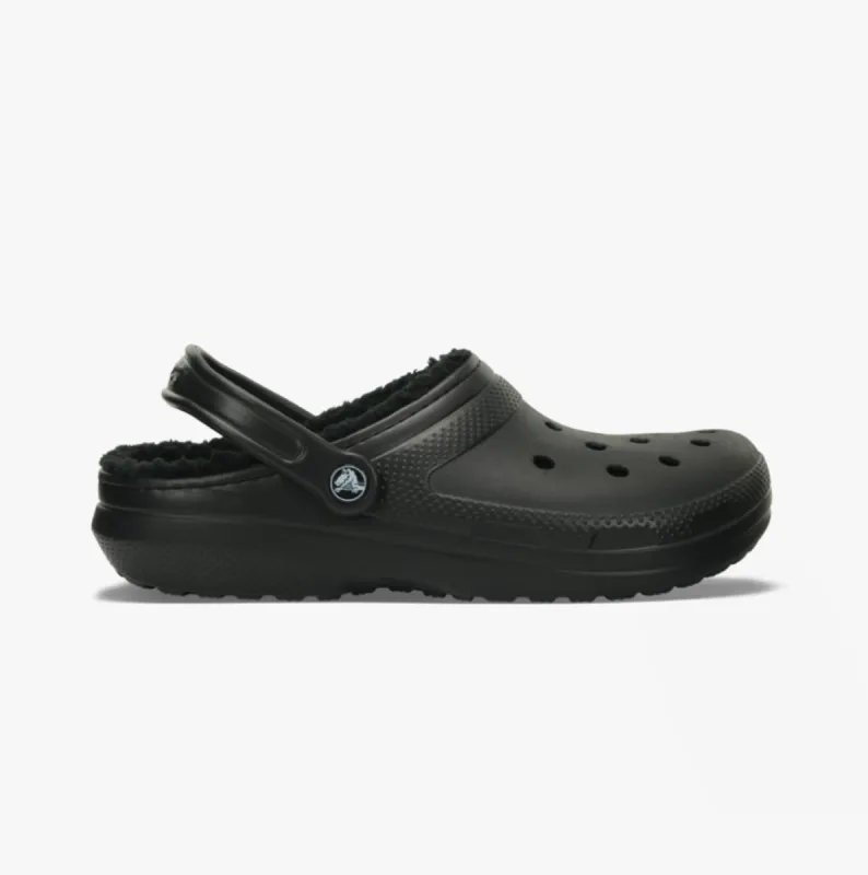 Crocs 203591-060 CLASSIC LINED Unisex Clogs Black sold by Shuperb