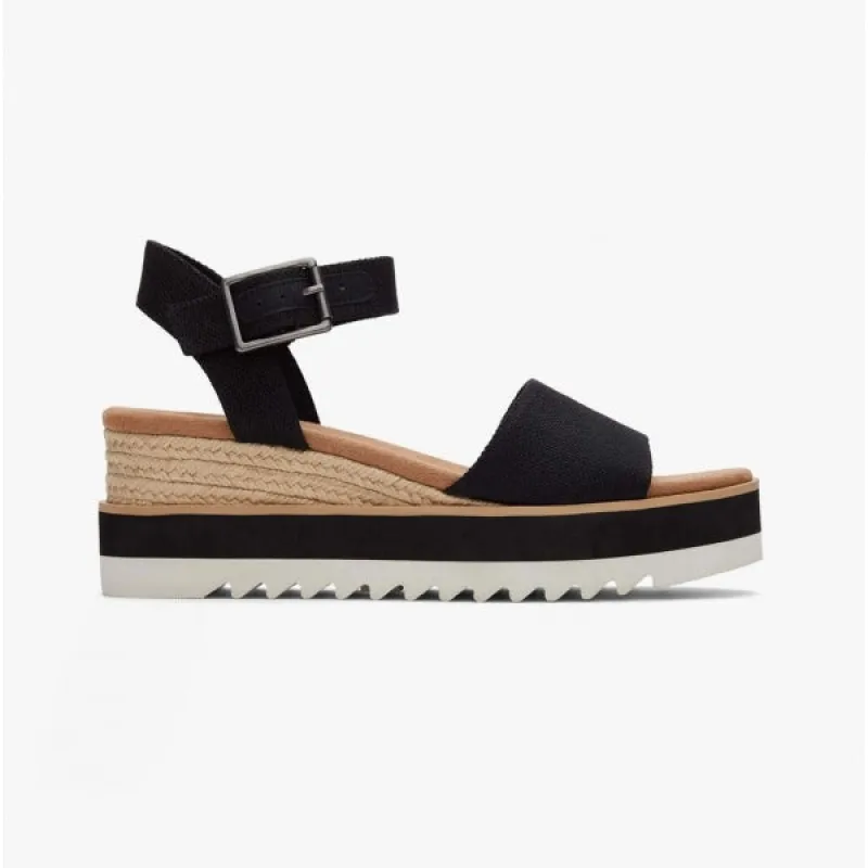 TOMS DIANA Womens Sandals Black sold by Shuperb