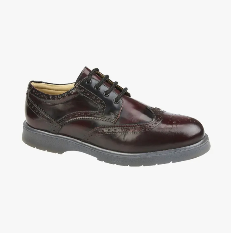 Grafters M282BD Mens Shoes Burgundy sold by Shuperb