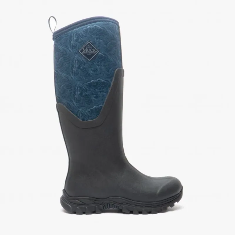 Muck Boots ARCTIC Womens Wellington Boots Navy sold by Shuperb