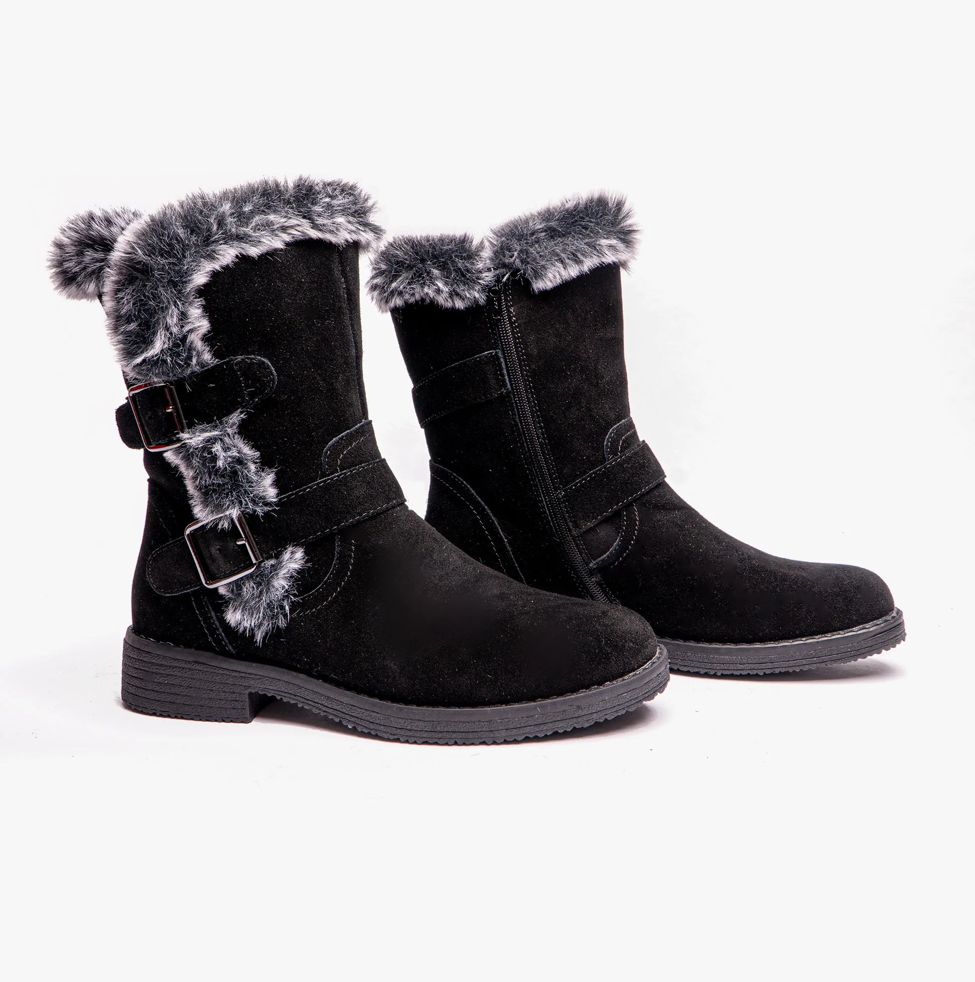 Hush Puppies MACIE Womens Leather Ankle Boots Black sold by Shuperb product image thumbnail 5