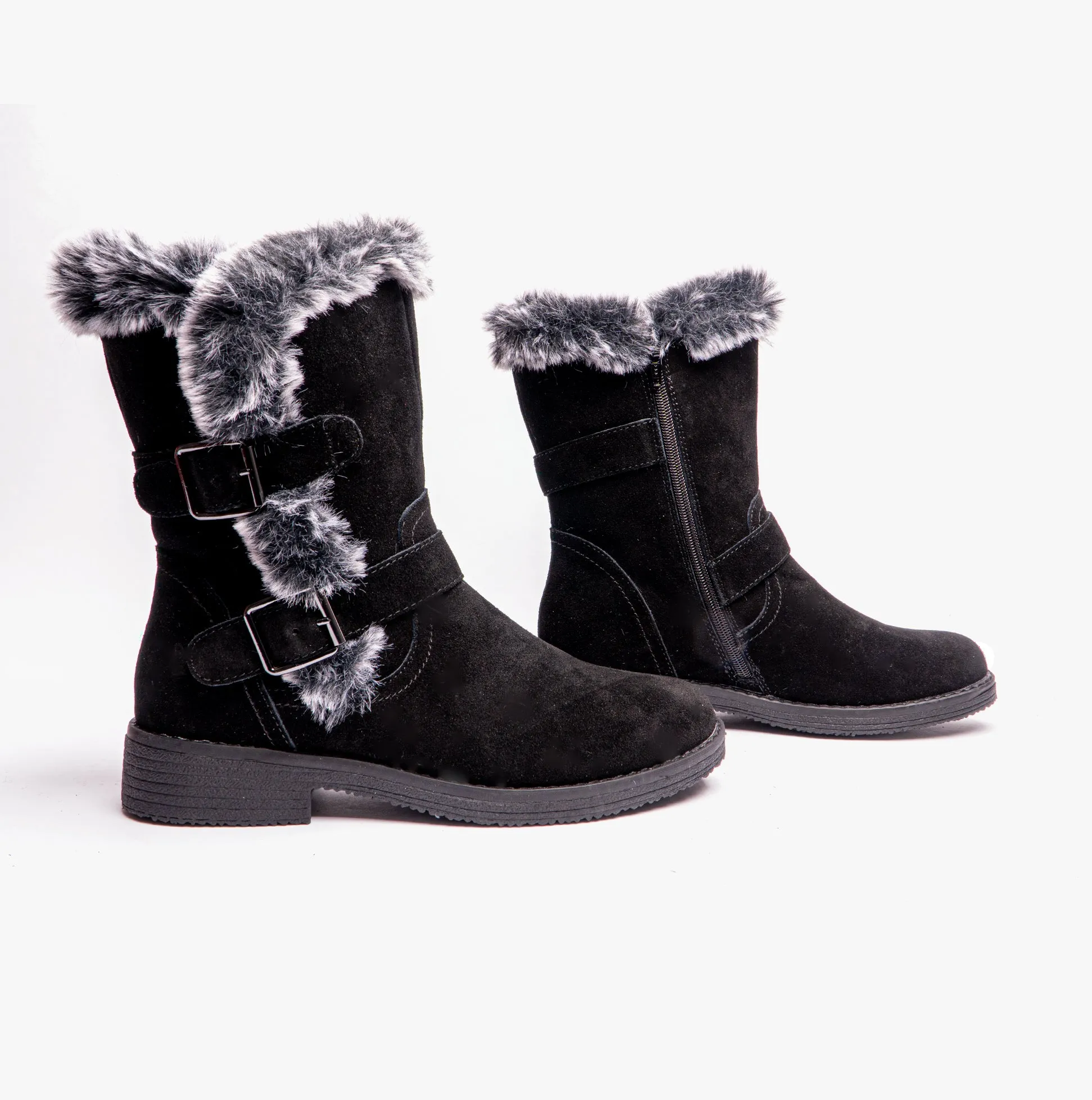 Hush Puppies MACIE Womens Leather Ankle Boots Black sold by Shuperb product image thumbnail 3