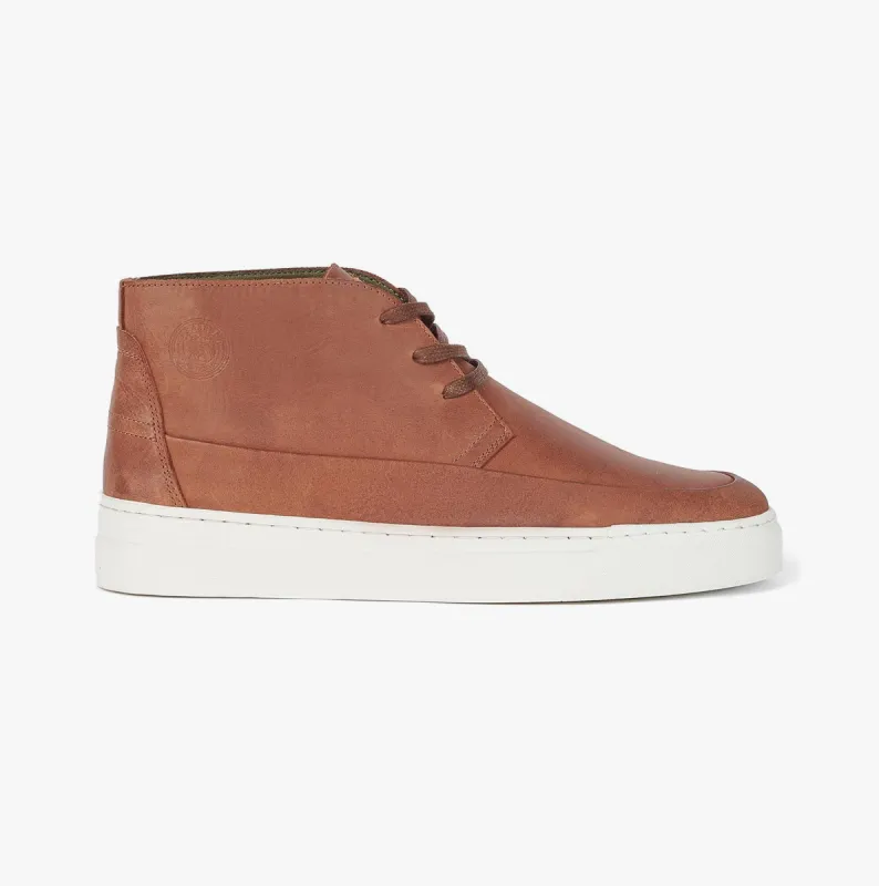 Barbour MASON Mens Chukka Boots Cognac sold by Shuperb