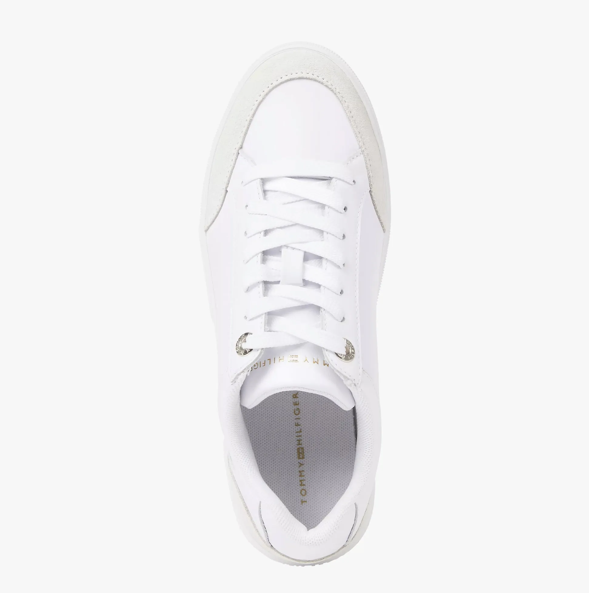 Tommy Hilfiger COURT SNEAKER Womens Sneakers White sold by Shuperb product image thumbnail 2