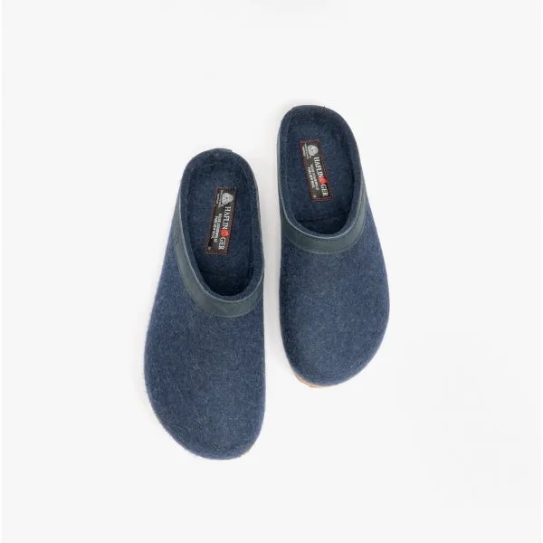 TORBEN Ladies Wool Slippers Denim Blue sold by Shuperb product image thumbnail 5