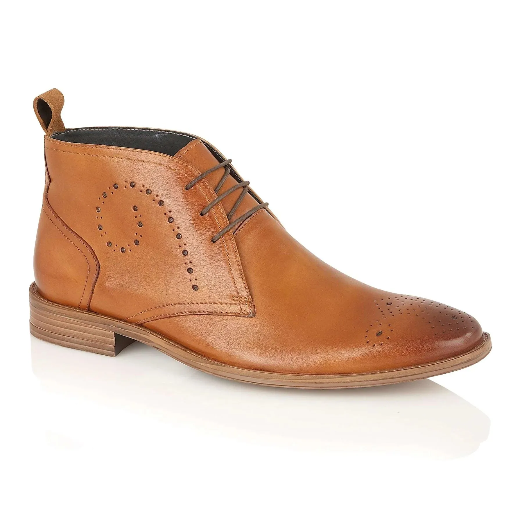 Silver Street London PEMBROKE Mens Boots Tan sold by Shuperb product image thumbnail 2