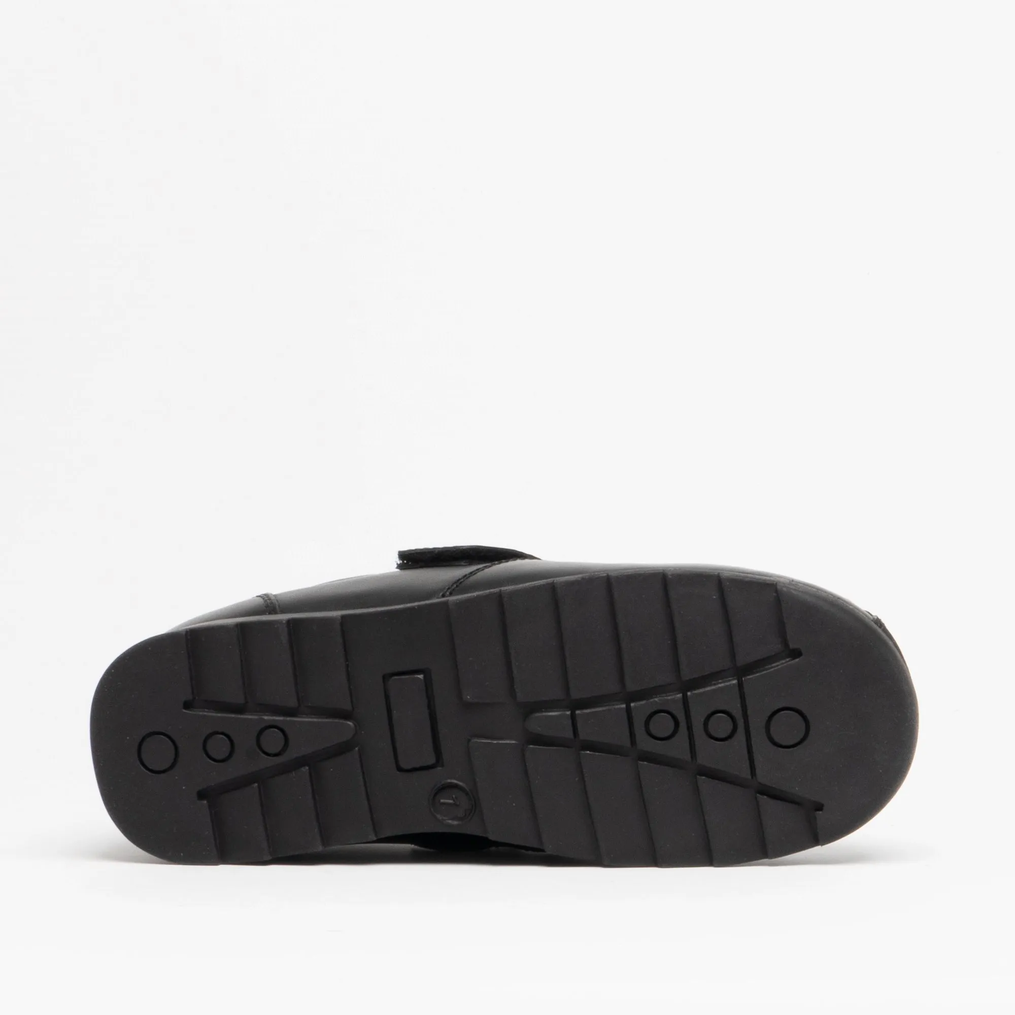 Roamers GENERALS Boys Leather Touch Fasten Shoes Black sold by Shuperb product image thumbnail 3