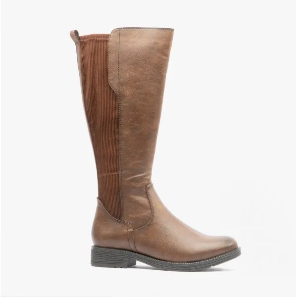 Jana 25560-29-361 Womens Tall Boots Caf sold by Shuperb