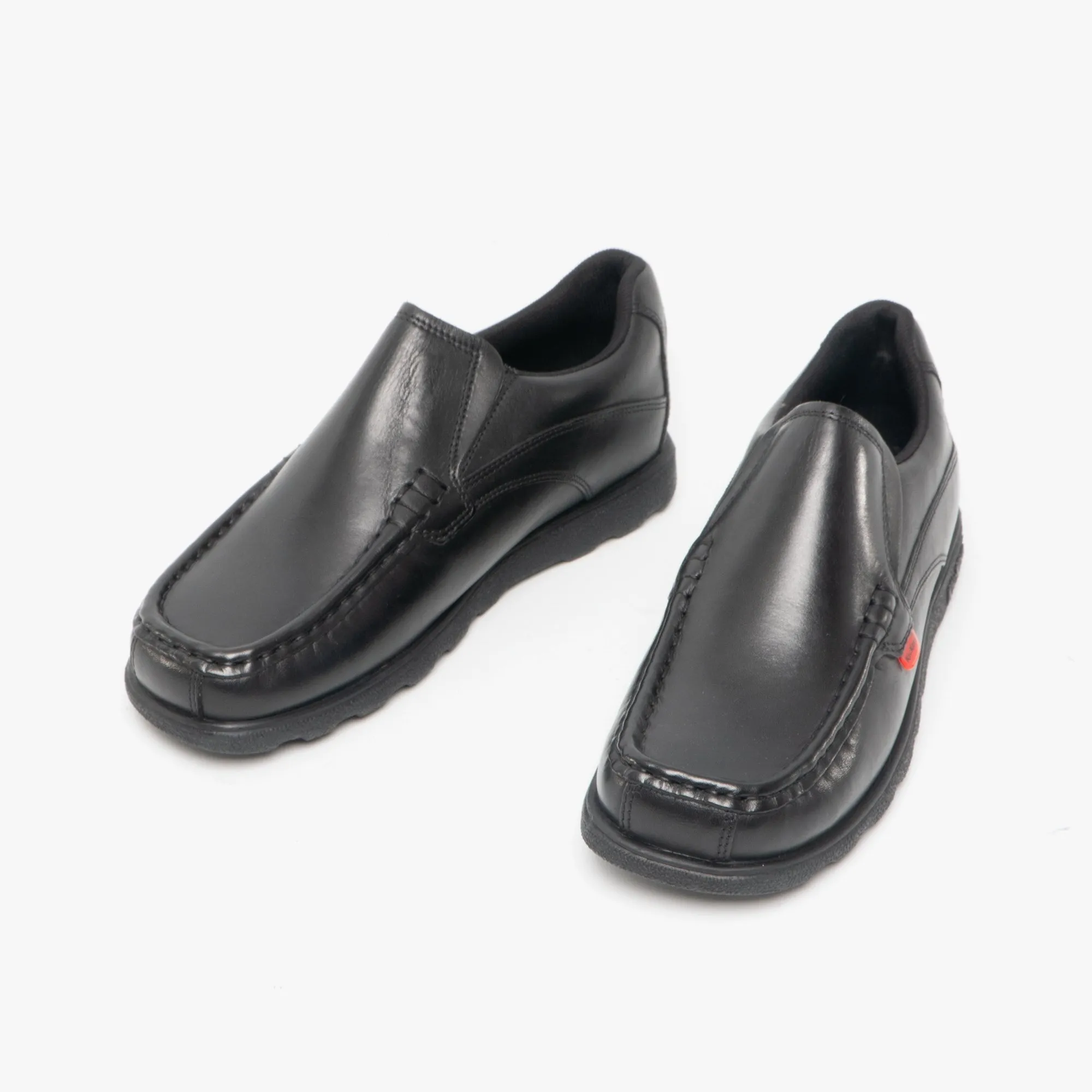 FRAGMA SLIP Junior Boys Leather Shoes Black sold by Shuperb product image thumbnail 2