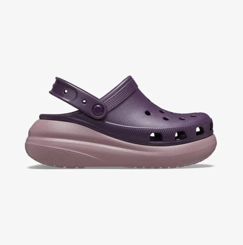 Crocs 207521-5AT CLASSIC CRUSH Womens Clogs Dark Iris/Multi sold by Shuperb
