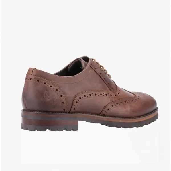 TOBIAS Mens Leather Brogue Shoes Brown sold by Shuperb product image thumbnail 4