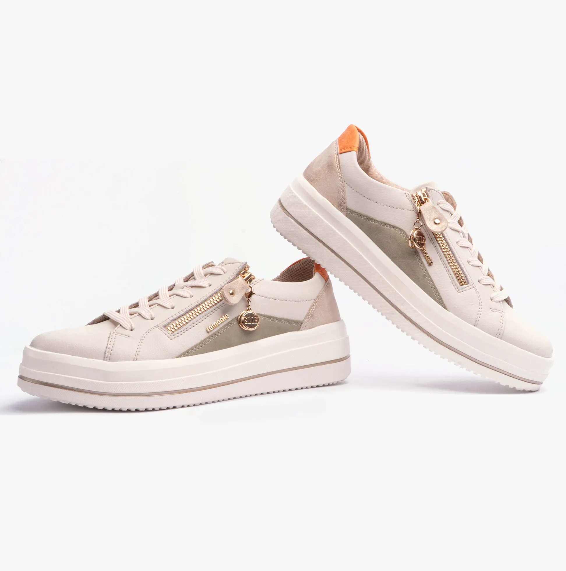 Remonte D1C01-81 JULIKA Womens Trainers Cream sold by Shuperb product image thumbnail 4