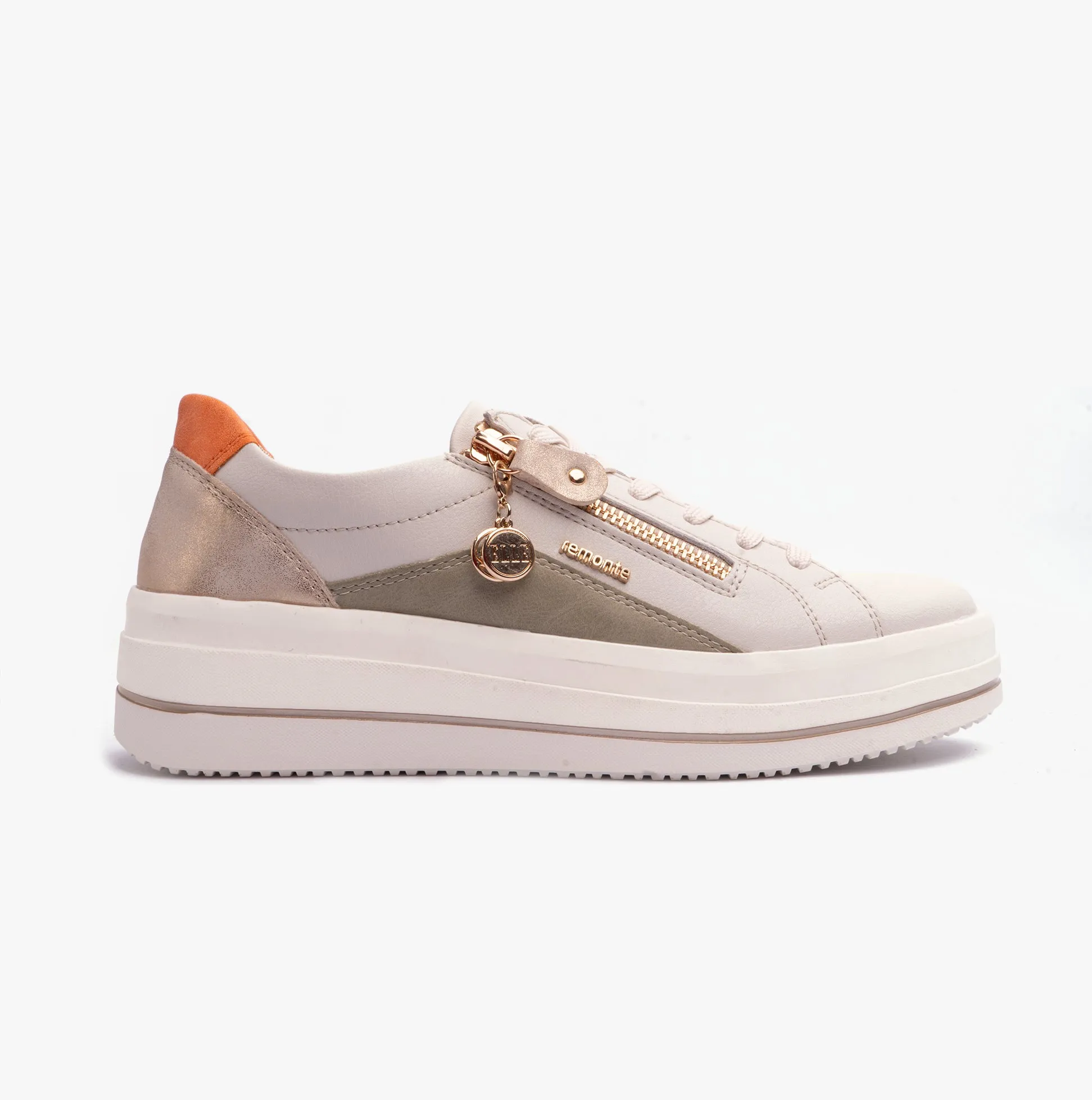 Remonte D1C01-81 JULIKA Womens Trainers Cream sold by Shuperb
