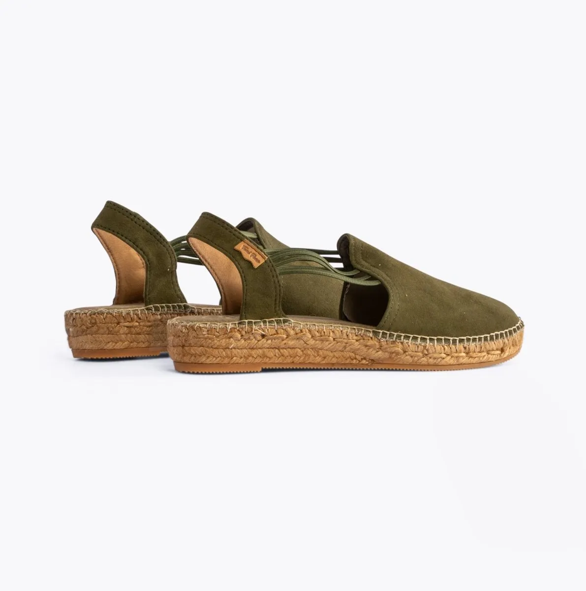 Toni Pons TER Womens Vegan Wedge Espadrilles Khaki sold by Shuperb product image thumbnail 3
