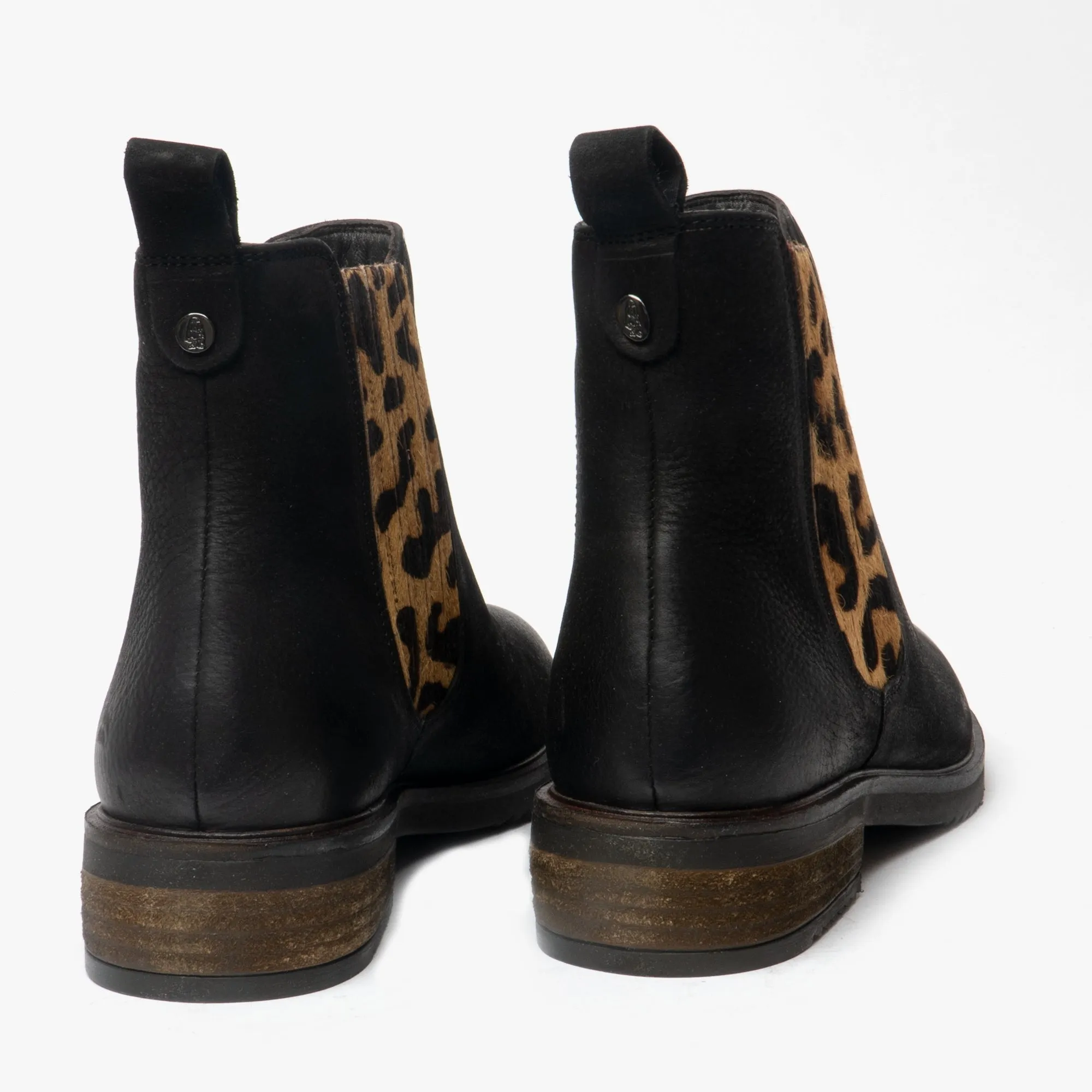 Hush Puppies STELLA Womens Leather Ankle Boots Black sold by Shuperb product image thumbnail 5