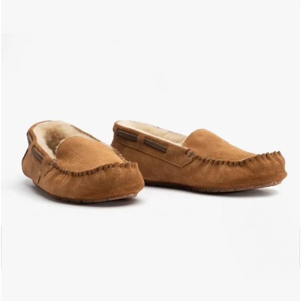 Shepherd MIRRE Womens Sheepskin Moccasin Chestnut sold by Shuperb product image thumbnail 2