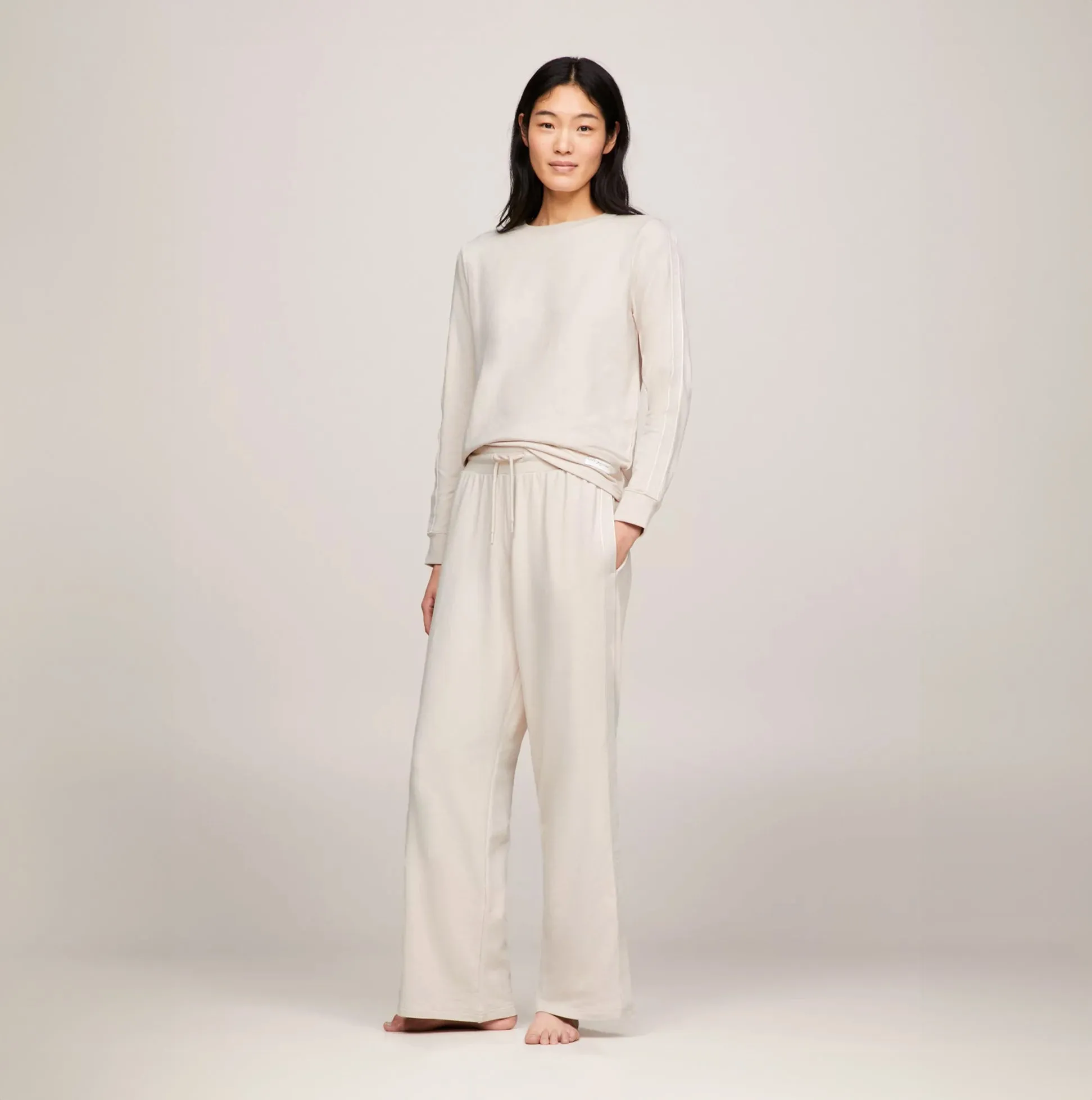 Tommy Hilfiger MODAL PANTS Womens Pants Cashmere Creme sold by Shuperb product image thumbnail 2