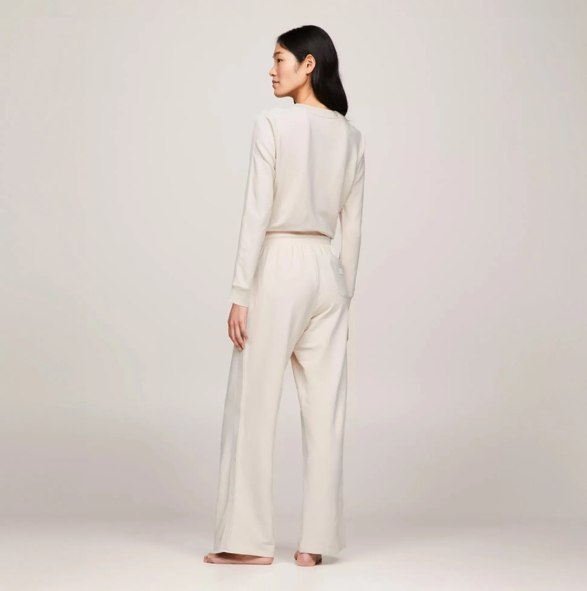 Tommy Hilfiger MODAL PANTS Womens Pants Cashmere Creme sold by Shuperb product image thumbnail 3