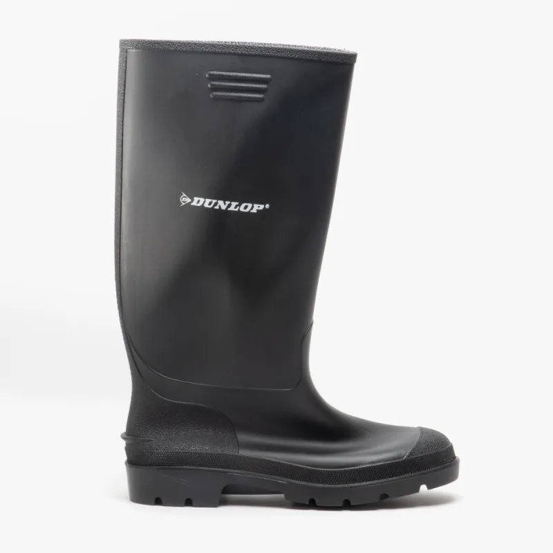 Dunlop PRICEMASTOR Mens Non-Safety Wellington Boots Black sold by Shuperb
